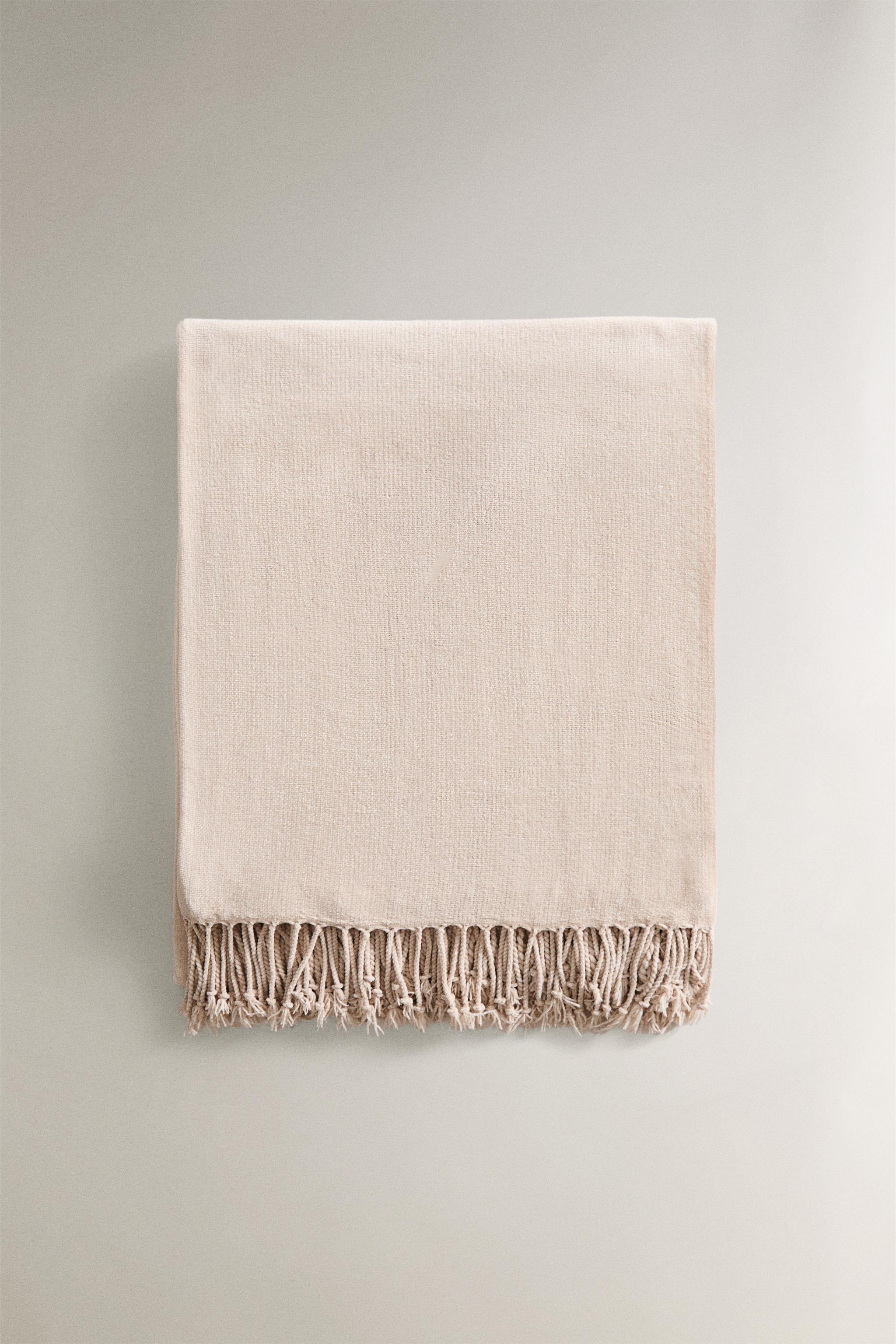 PLAID CHENILLE